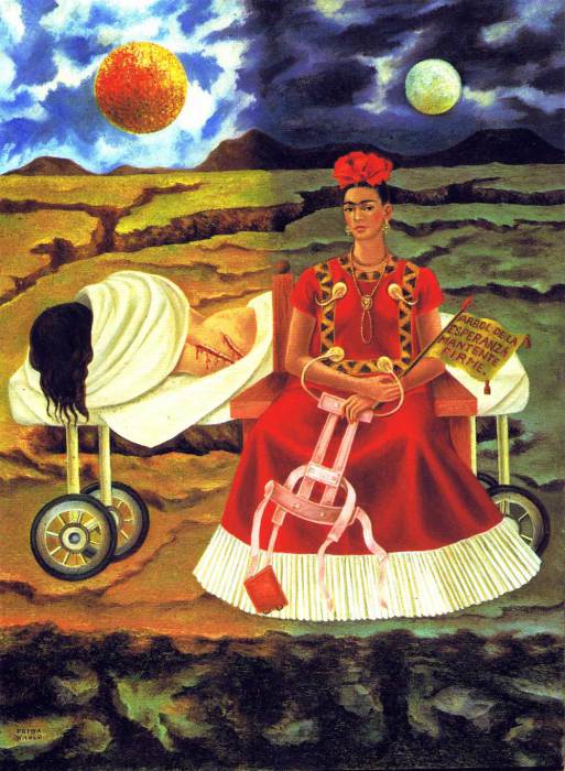 Frida Kahlo Albero della speranza mantieniti saldo 1946 - in apertura Viva la vita 1954