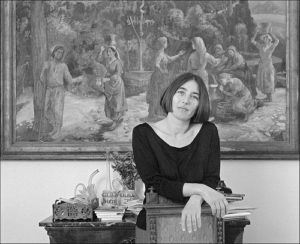 Anna Cascella Luciani in un ritratto fotografico di Dino Ignani